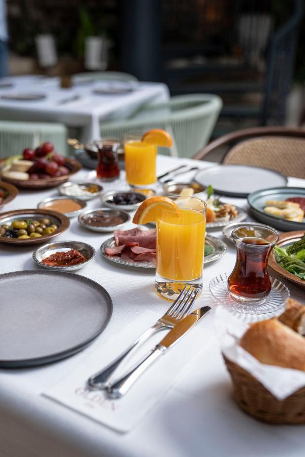 Han 1772 Hotel Стамбул Екстер'єр фото Turkish breakfast